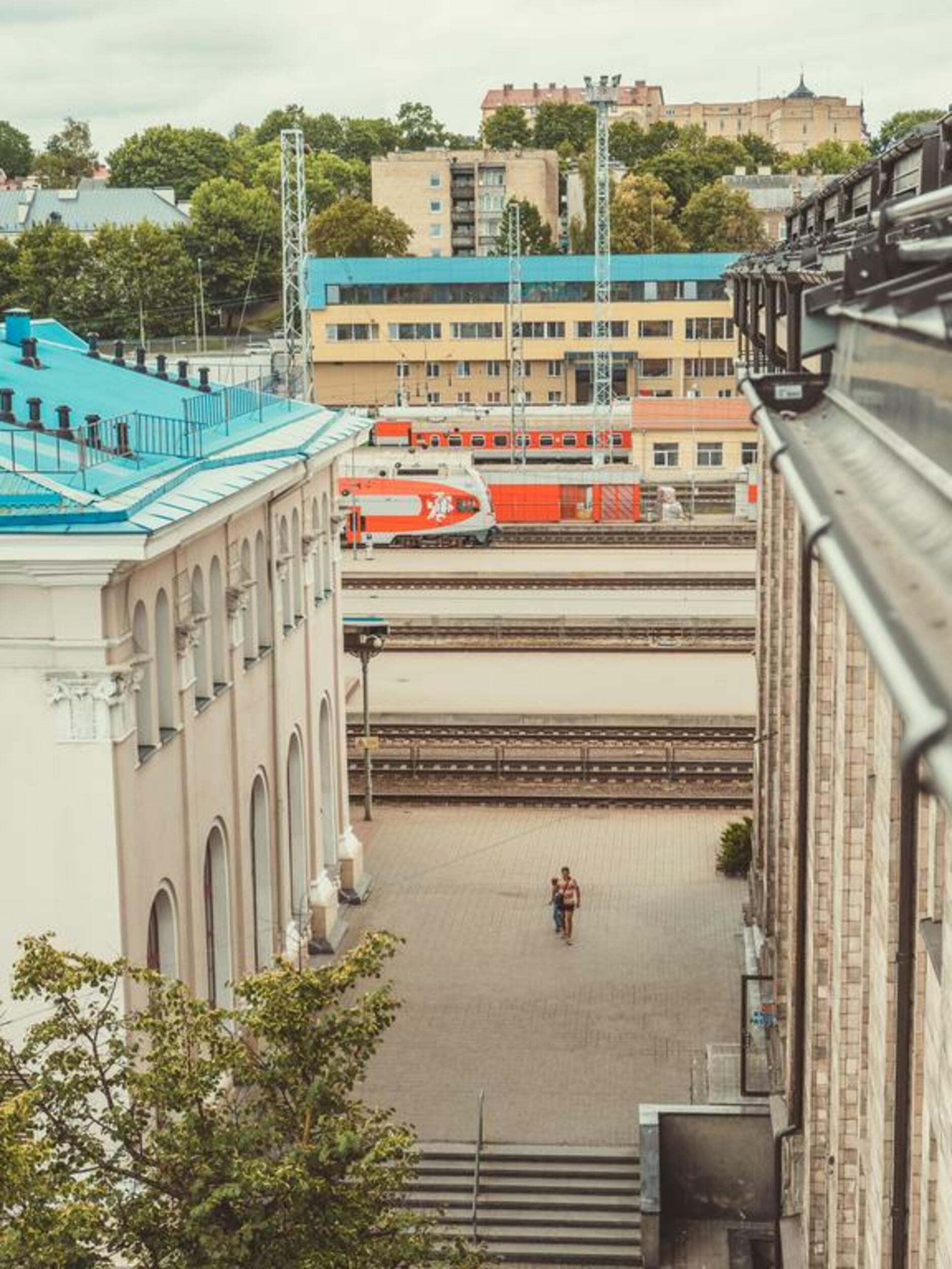 Self Check-In Hotel Railway Apartments Вильнюс Экстерьер фото