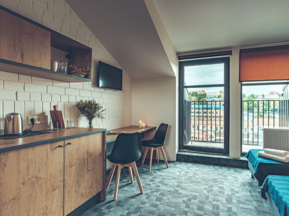 Self Check-In Hotel Railway Apartments Вильнюс Номер фото