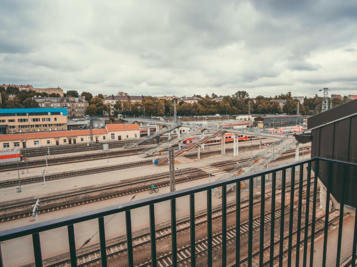 Self Check-In Hotel Railway Apartments Вильнюс Экстерьер фото